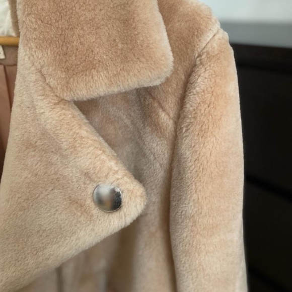 cropped teddy faux fur jacket DAZZLE - Picture 3 of 8